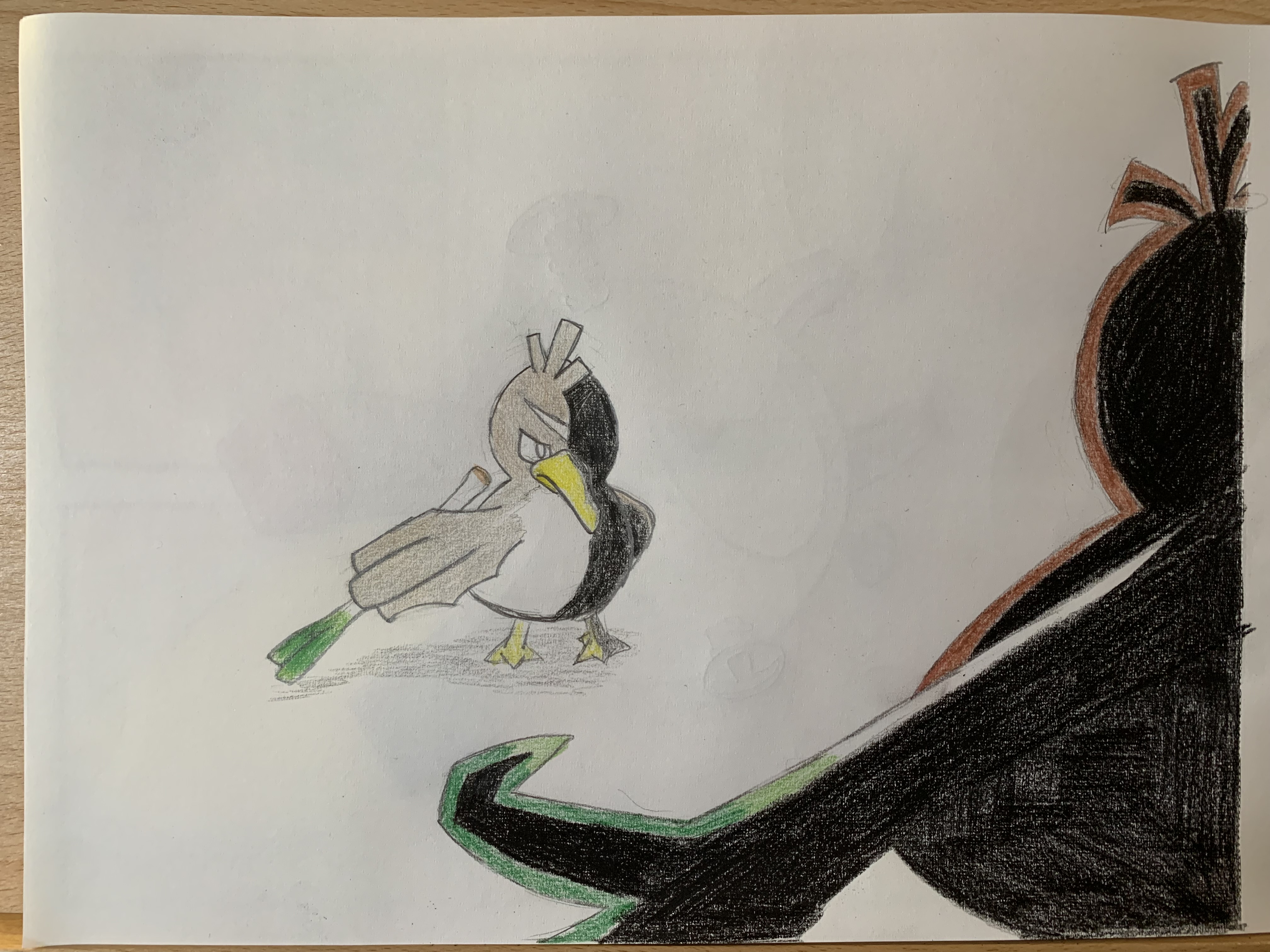 hand-drawn artwork