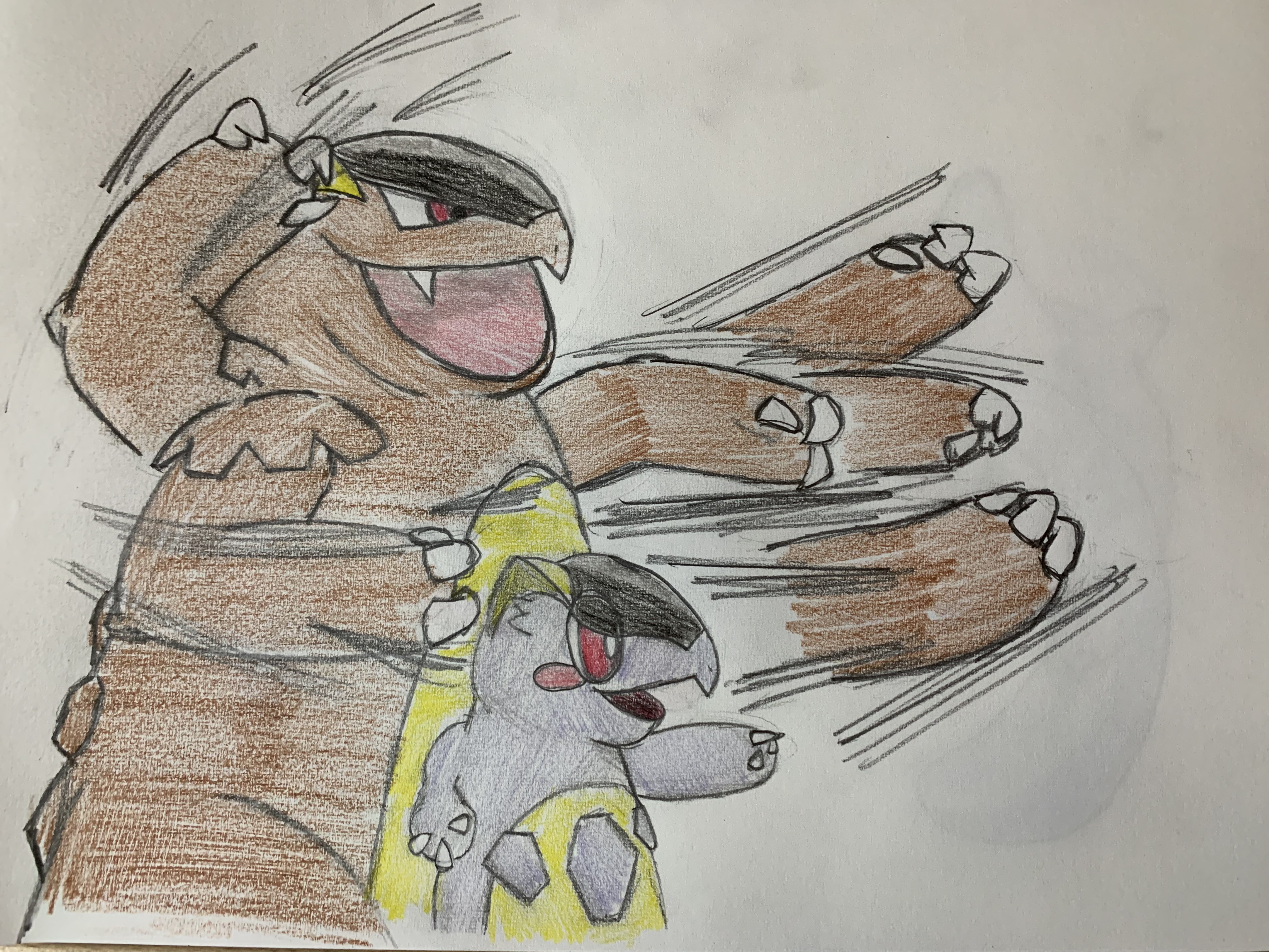 hand-drawn artwork