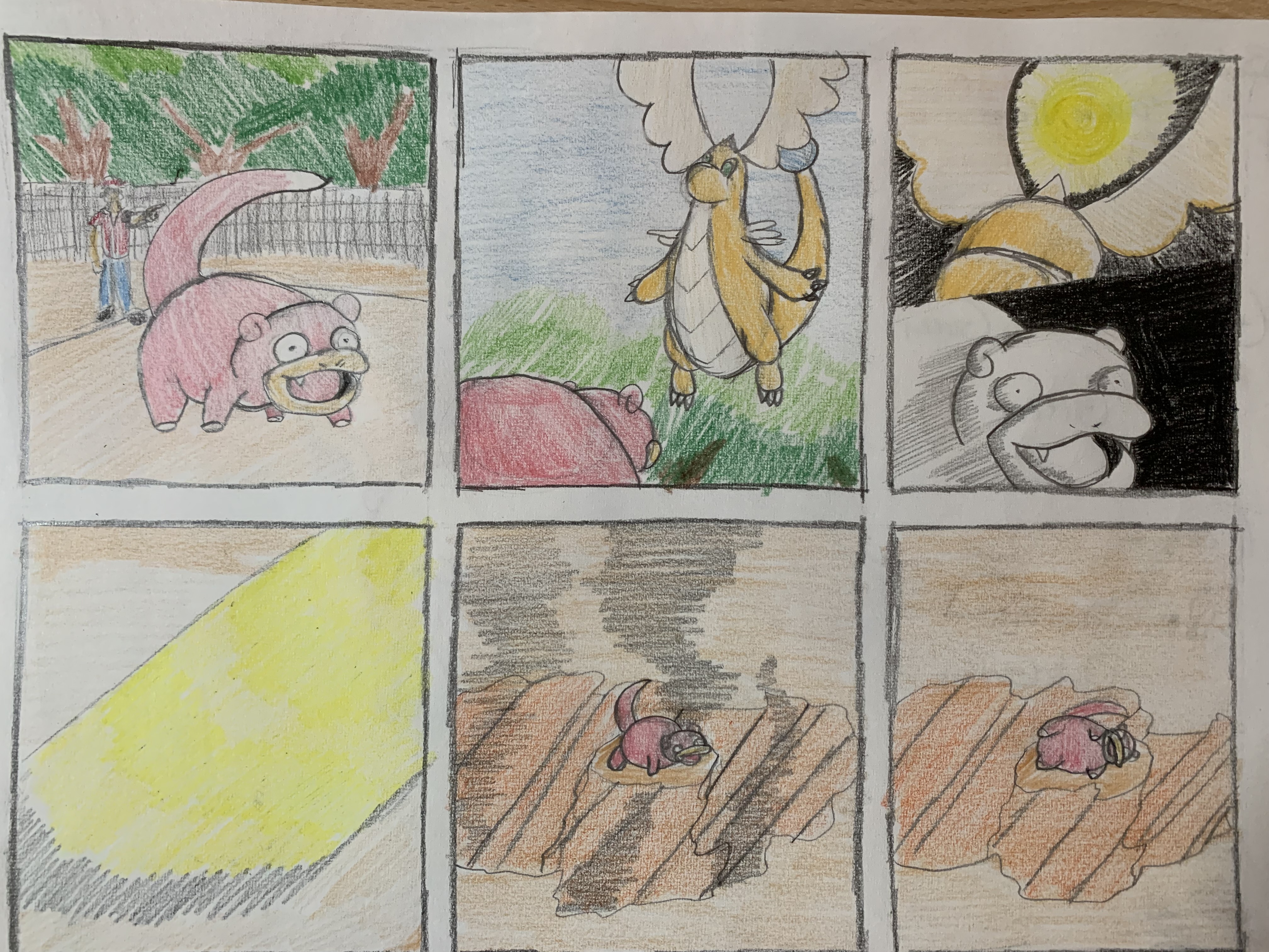 hand-drawn artwork